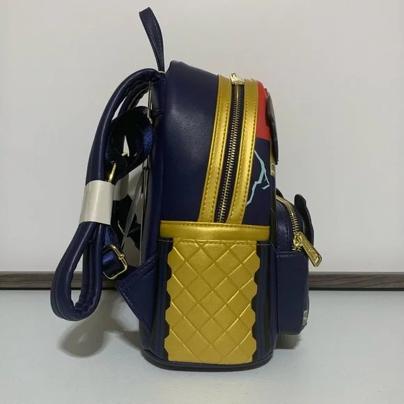 Loungefly Marvel Thor Love & Thunder Cosplay Mini Backpack & Wallet - Picture 3 of 13